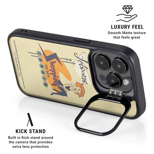 The Jetsons Shopping Is My Cardio iPhone 16 Pro Kickstand Case